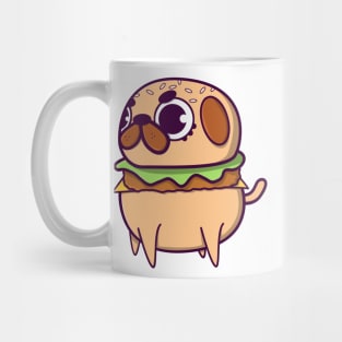 Pug Burger Mug